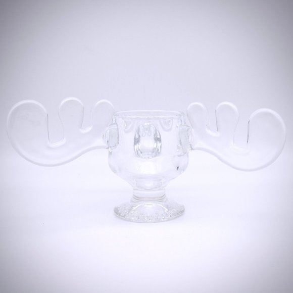 National Lampoons Christmas Vacation Glass Moose Mug Clark Griswold Clear WB - Picture 4 of 9